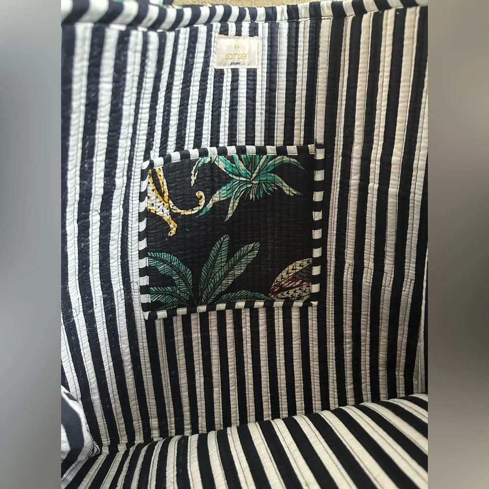 Samser Designs tote bag jungle print